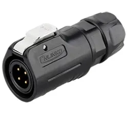 LP-12-C04PE-02-001 4 Pinli XLR Konnektör - ENOVA