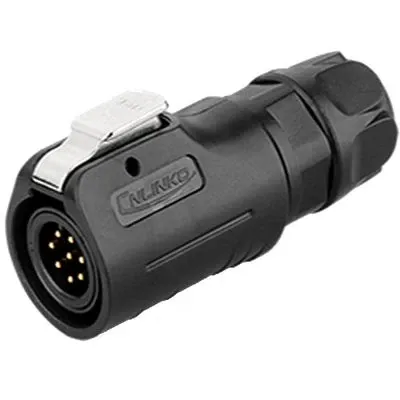 LP-12-C08PE-02-001 8 Pinli Erkek Konnektör - 1