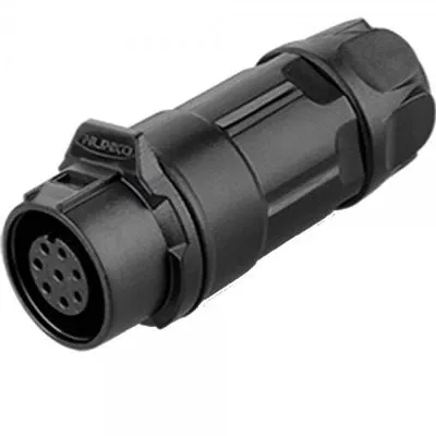 LP-12-J08PP-02-001 8 Pinli Dişi XLR - 1