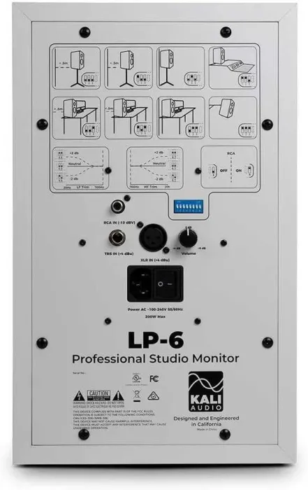 LP 6 WH Aktif 6'' Woofer BEYAZ - 3