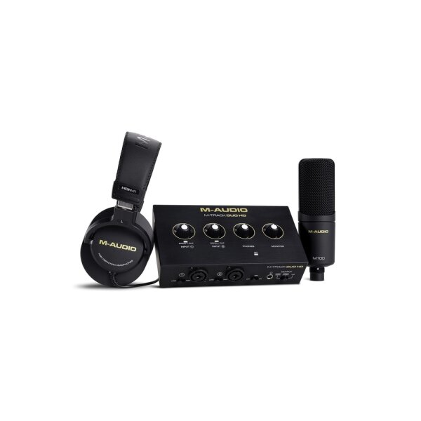 M-Audio M-Track Duo HD Kayıt Paketi - M-Audio
