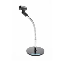 M1230 Kürsü 30cm Kalın Tabla Spiralli Mikrofon Standı - CTT