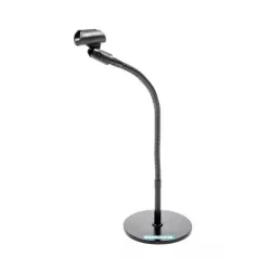 M1240 Kürsü 40cm Kalın Tabla Spiralli Mikrofon Standı - CTT