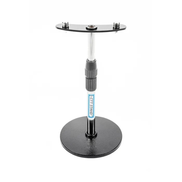 M16 T 2'li Tablalı Kürsü Modeli Mikrofon Standı - 1