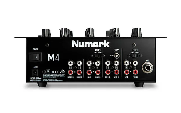 M4 3 Kanal Scratch DJ Mikseri - 3