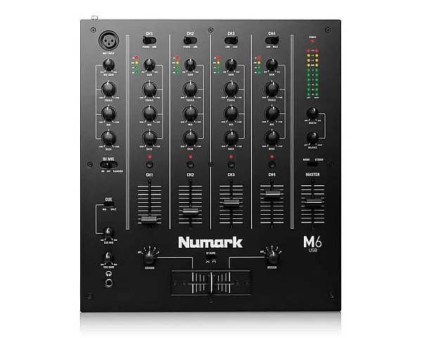 M6 4 Kanal Usb DJ Mikseri - 2