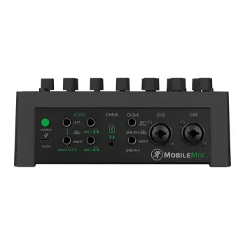 Mackie MobileMix - Dahili Efektli & BT Usb Mikser - 4