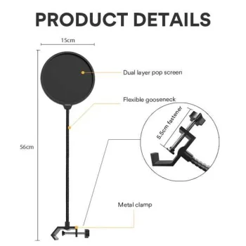 Maono AU-PF150 Pop Filter - 5