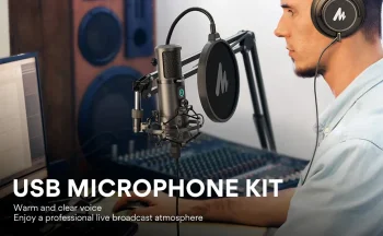 Maono AU-PM421 Kardioid Kondenser USB Mikrofon Seti - 7