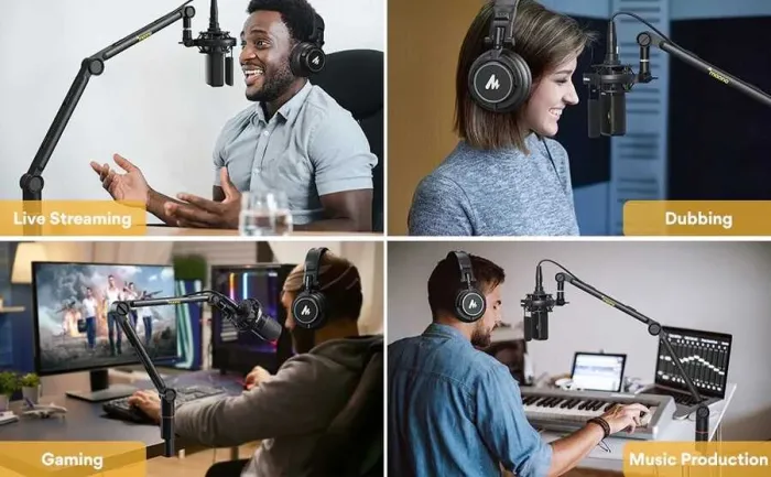 Maono BA-90 Boom Kolu / Mikrofon Masa Standı - 7