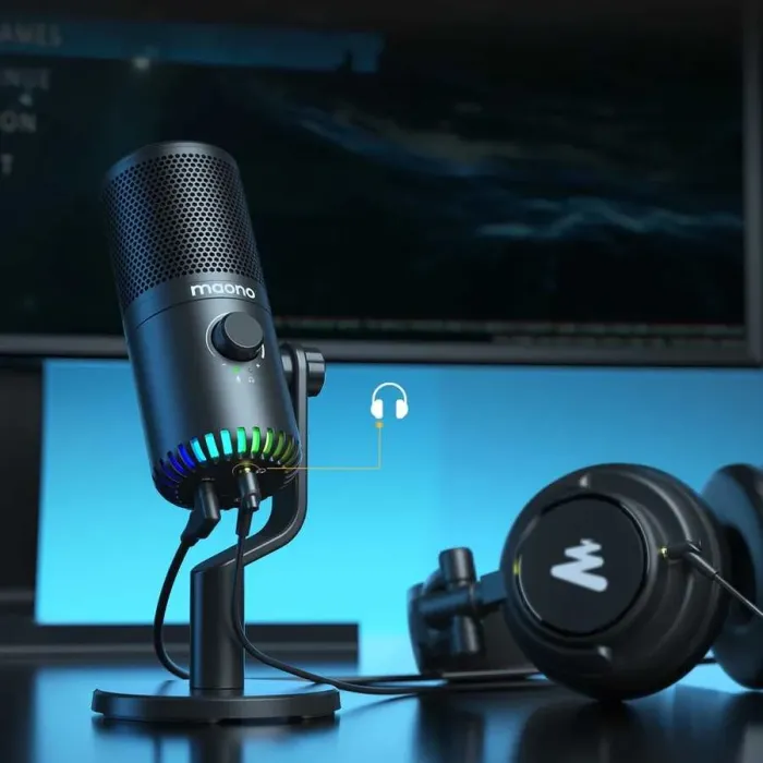 Maono DM-30 RGB USB Kondenser Mikrofon - 2
