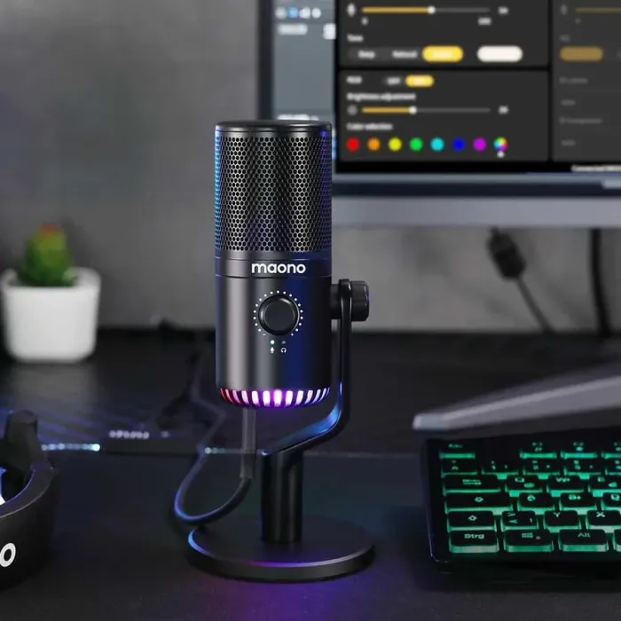 Maono DM-30 RGB USB Kondenser Mikrofon - 3