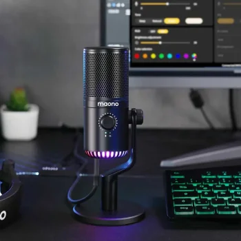 Maono DM-30 RGB USB Kondenser Mikrofon - 3