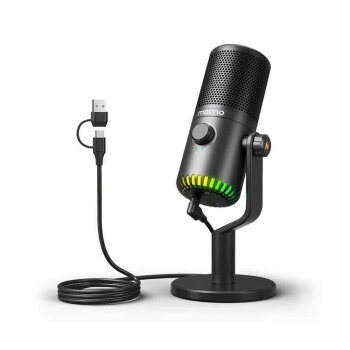 Maono DM-30 RGB USB Kondenser Mikrofon - Maono