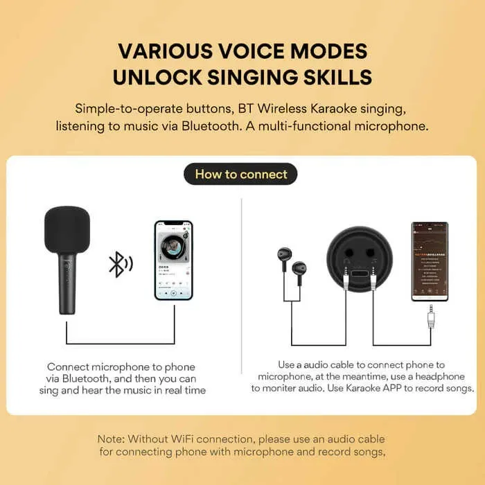 Maono MKP100 Karaoke Mikrofonu - 3