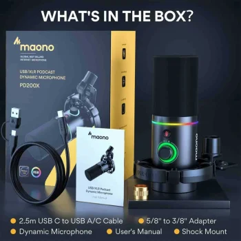 MAONO PD200X USB/XLR Dinamik Mikrofon - 2