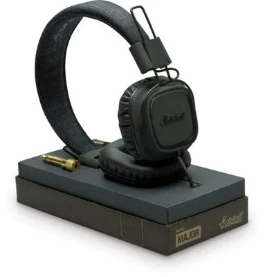 MARSHALL ACCS-00148 Major Serisi Pitch Black Kulaklık - 1