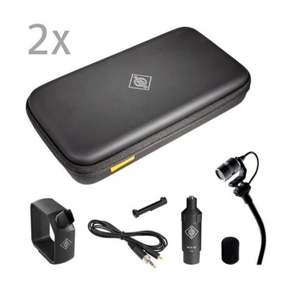 MCM 114 Stereo Set Piano / Clip-On Minyatür Cardioid Mikrofon Sistemi - Neumann