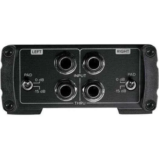 Mackie MDB-2P Stereo Passive Di Box MDB-2P Series Sesçi Baba Farkı