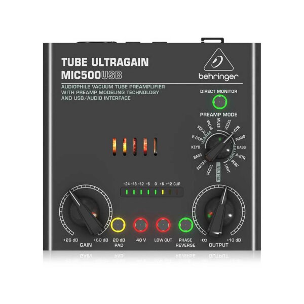 MIC500USB Mikrofon Preamfisi - Behringer