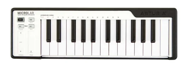 MicroLab Midi Klavye - Siyah - 1