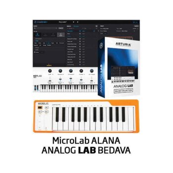MicroLab Midi Klavye - Turuncu - 2