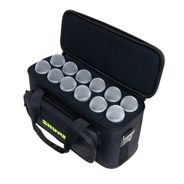 Microphone Bag that Holds Up to 12 Mics | SH-MICBAG12 - 14