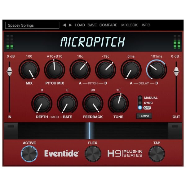 MicroPitch Dual Voice Pitch Shifter Plug-in - Eventide Audio