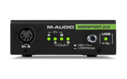 Midisport 2x2 2-in-2-out USB MIDI Ses Kartı - Thumbnail