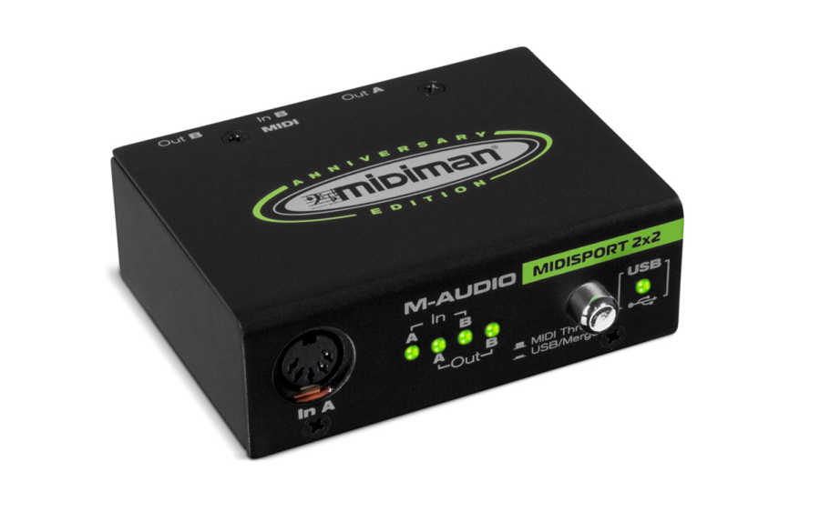 Midisport 2x2 2-in-2-out USB MIDI Ses Kartı