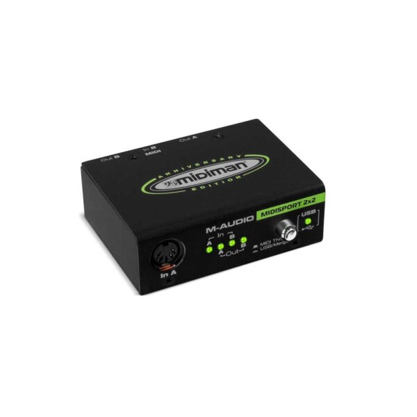Midisport 2x2 2-in-2-out USB MIDI Ses Kartı - M-Audio