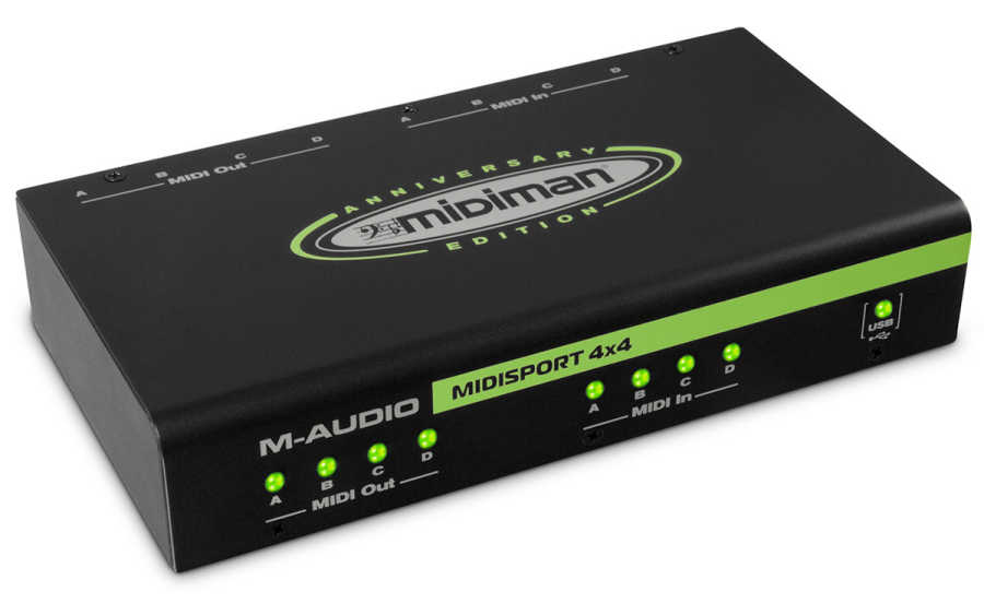 Midisport 4x4 4-in-4-out USB MIDI Ses Kartı