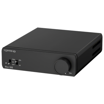 Mini 300 Fully Balanced Desktop Power Amplifier | Black - Topping Audio
