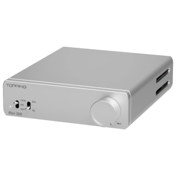 Mini 300 Fully Balanced Desktop Power Amplifier | Silver - Topping Audio