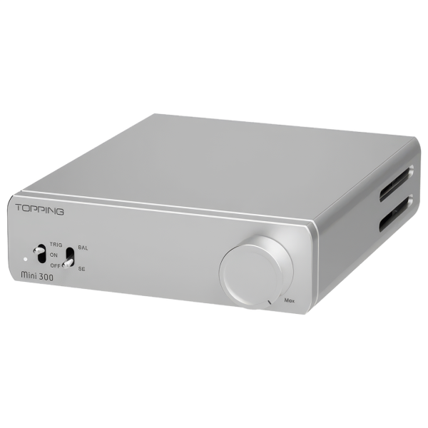 Mini 300 Fully Balanced Desktop Power Amplifier | Silver - 1