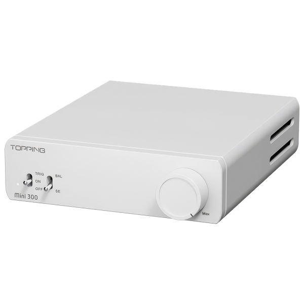 Mini 300 Fully Balanced Desktop Power Amplifier | White - 1