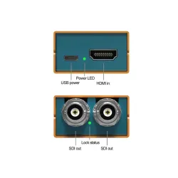 Mini SC1221 HDMI 3G-SDI Mini Çevirici - 5