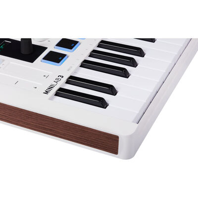 MiniLab 3 Kompakt MIDI Klavye (Beyaz)
