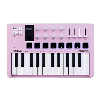 MiniLab 3 Rose Quartz - 25 Tuş MIDI Klavye - Arturia