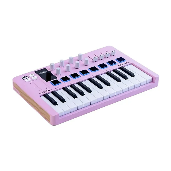 MiniLab 3 Rose Quartz - 25 Tuş MIDI Klavye - 2