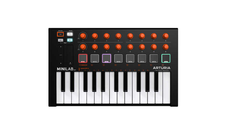 MiniLab MK II Orange Edition 25 Tuşlu USB Midi Klavye