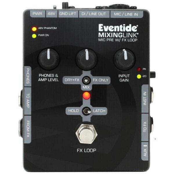 Mixing Link Mic Preamp w/FX Loop - Eventide Audio