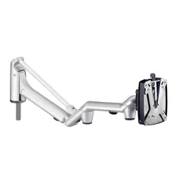 m!ka Monitor Arm L Height Adjustable 7-15kg - Yellowtec