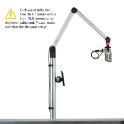 m!ka Set 2: Single Monitor + Single Mic Set black - Yellowtec