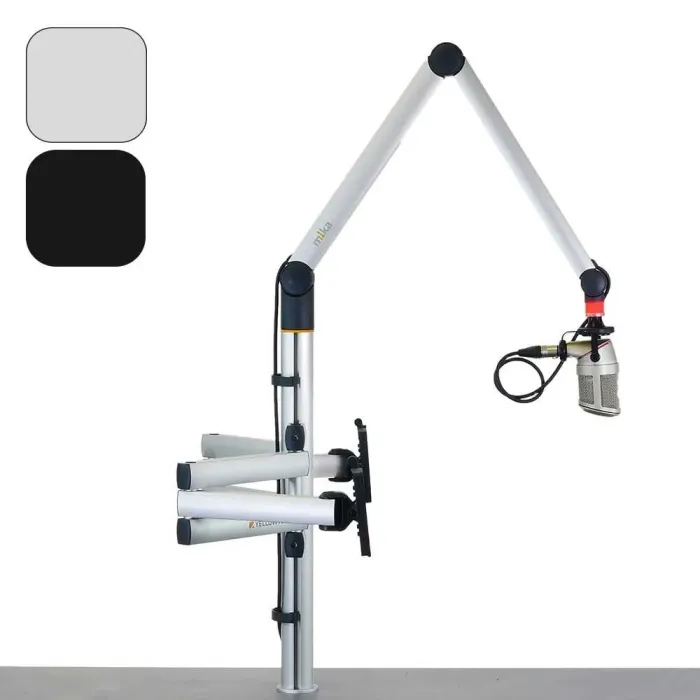 m!ka Set 4: Dual Monitor + Single Mic Set black - 3