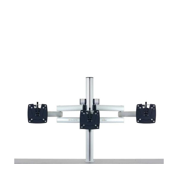 m!ka Set 5: Triple Monitor Set aluminum - 1