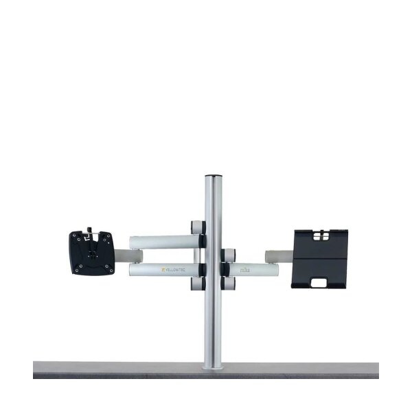 m!ka Set 8: Single Monitor + Pad-Dock Set black - Yellowtec