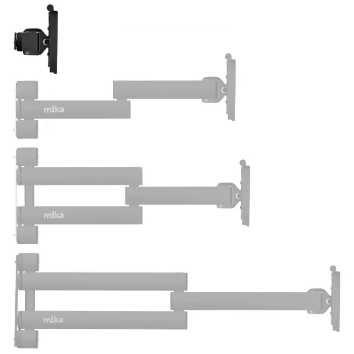 Monitor Arm XS Range 105mm black - 5
