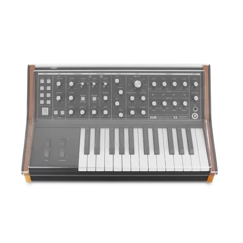 Moog Subsequent 25 için Decksaver Koruyucu Kapak - 1
