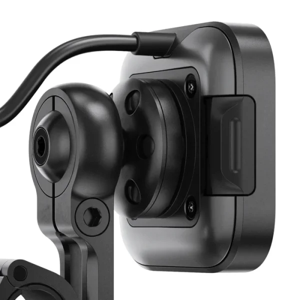Motorcycle Mirror Mount - Charging (Locking, Qi2) - 3